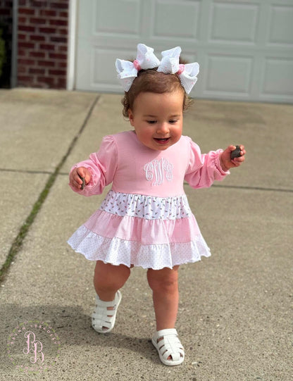 PO31: Pretty in Pink Girl Skirted Bubble- ETA: December