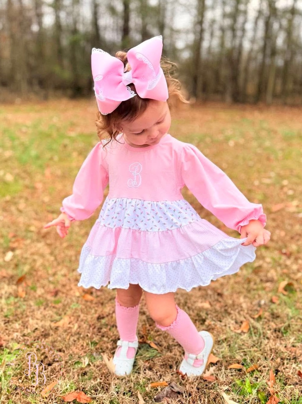 PO31: Pretty in Pink Girl Skirted Bubble- ETA: December