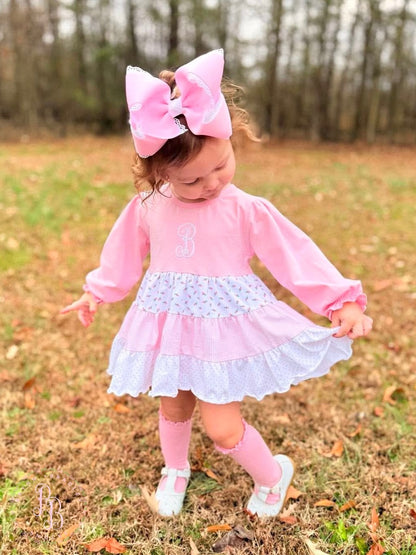 PO31: Pretty in Pink Girl Skirted Bubble- ETA: December