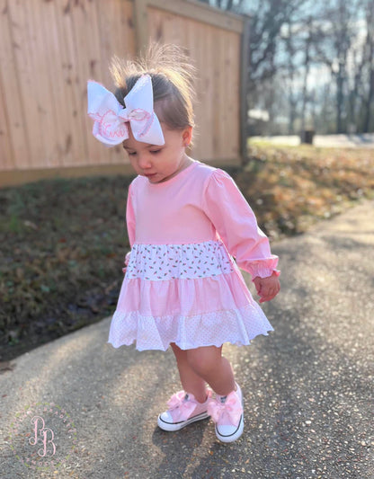 PO31: Pretty in Pink Girl Skirted Bubble- ETA: December