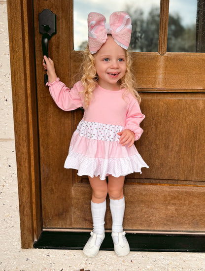PO31: Pretty in Pink Girl Skirted Bubble- ETA: December