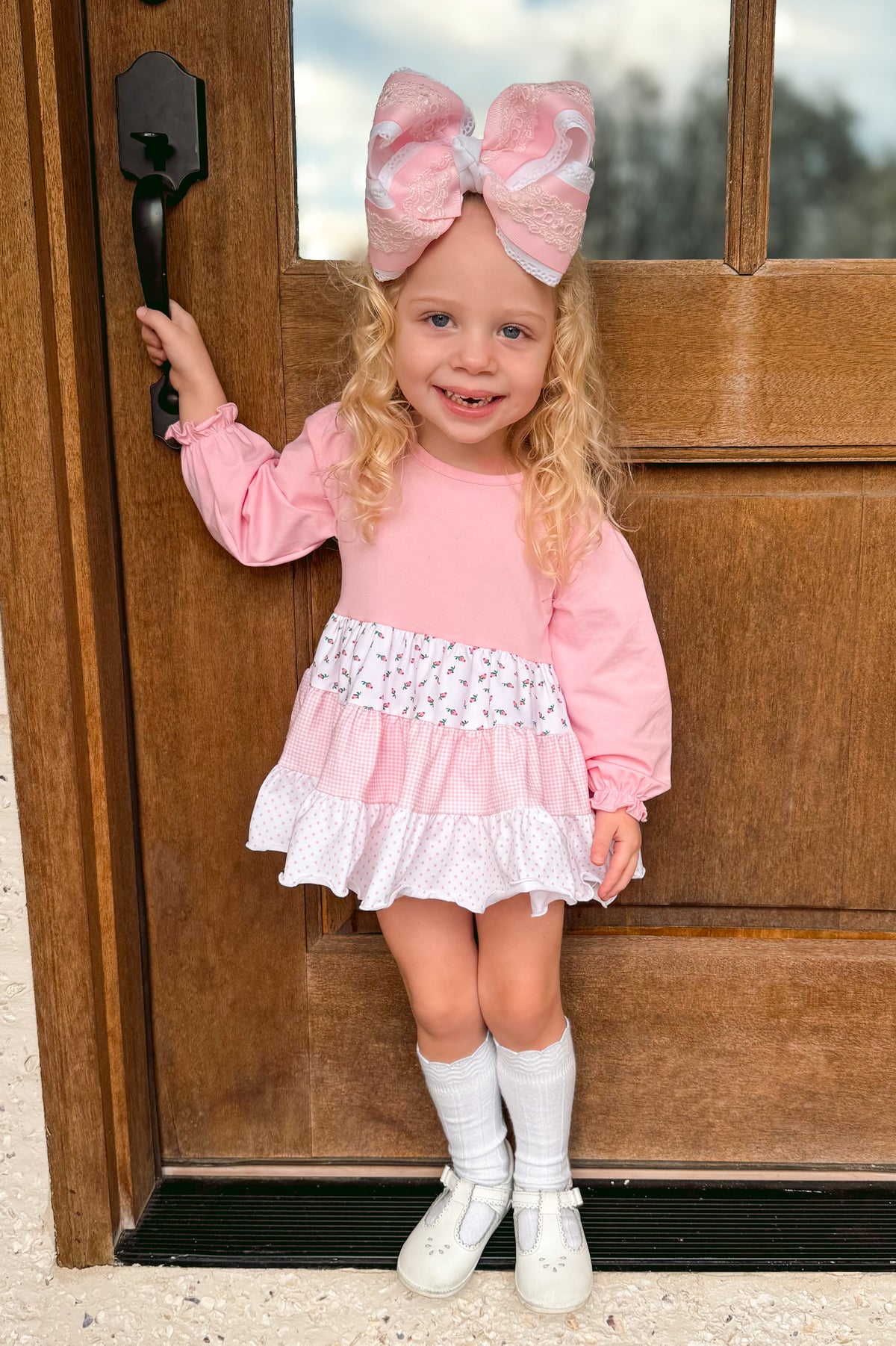 PO31: Pretty in Pink Girl Skirted Bubble- ETA: December