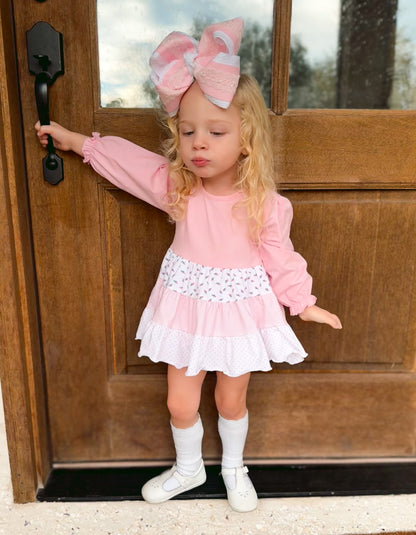 PO31: Pretty in Pink Girl Skirted Bubble- ETA: December