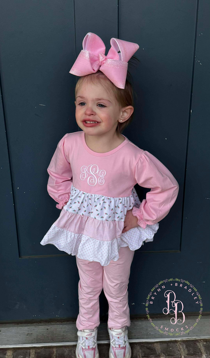 PO31: Pretty in Pink Girl Pants Set- ETA: December