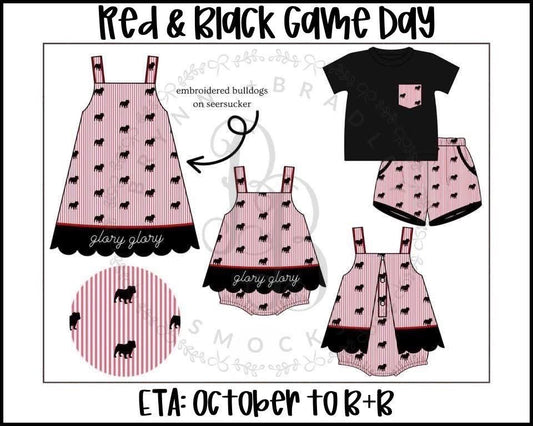 Preorder Red & Black Gameday Collection - ETA: October
