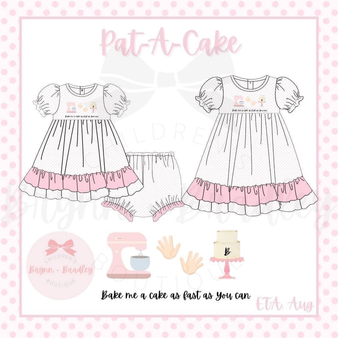 Girl’s Pat-A-Cake Dress