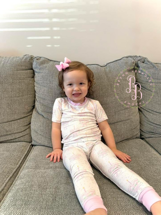 RTS: Birthday Girl Bamboo Short Sleeve Pants Set