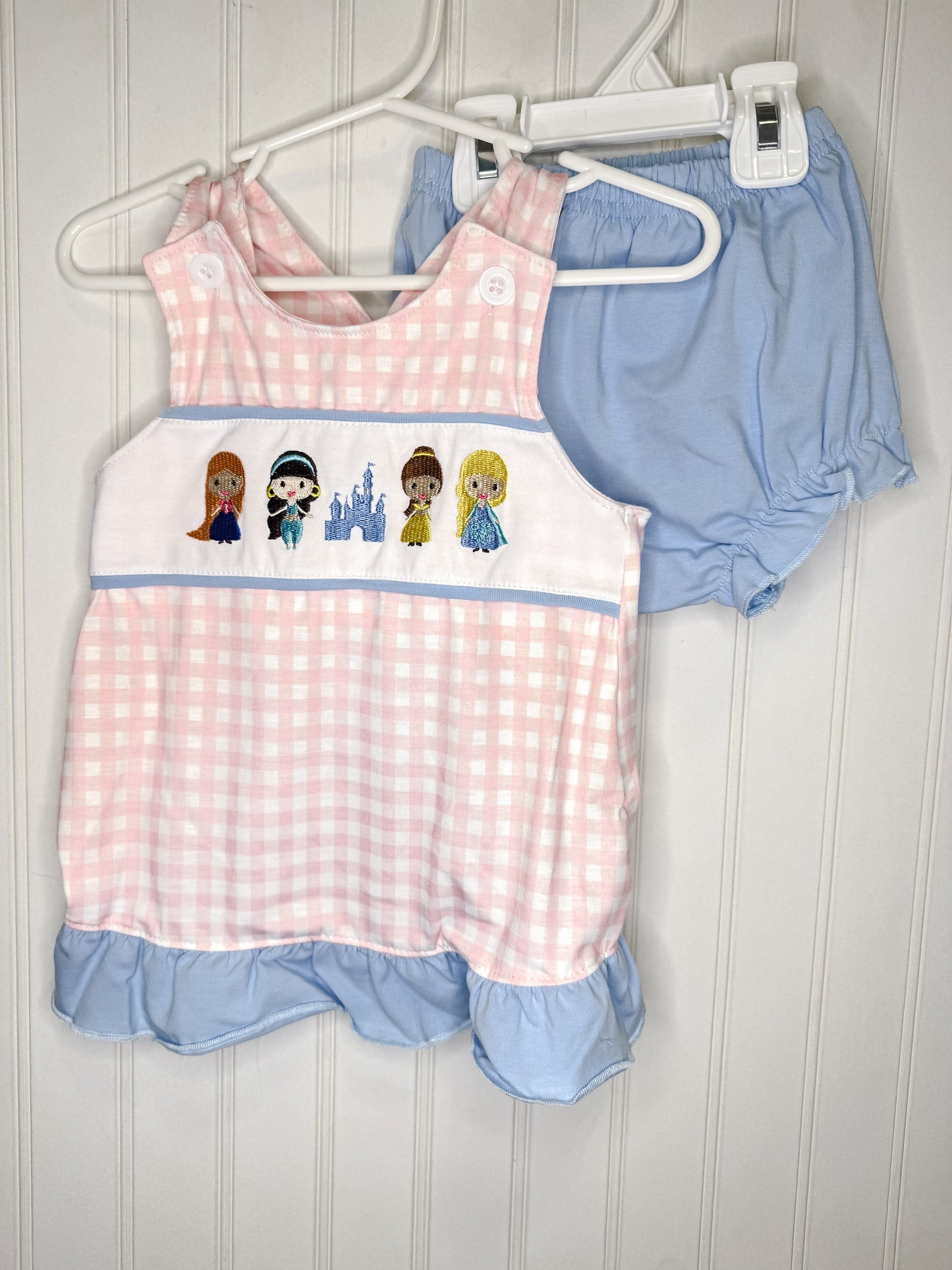 Girl’s Princess Diaper Set