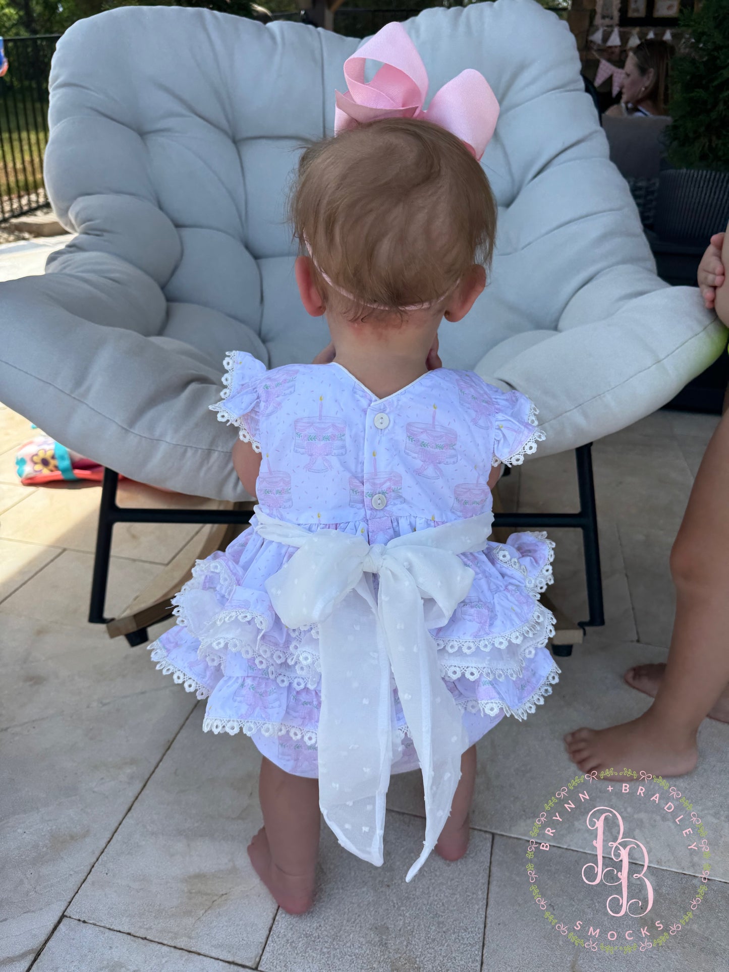 RTS: Birthday Girl Diaper Set + Dress