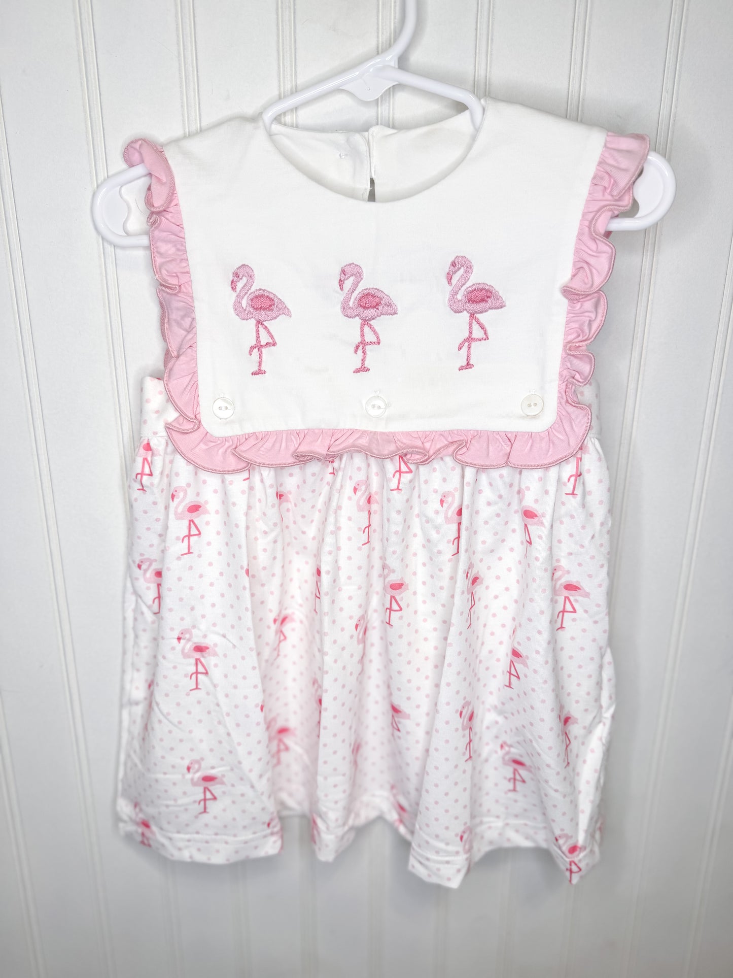 Girl’s Flamingo Dress