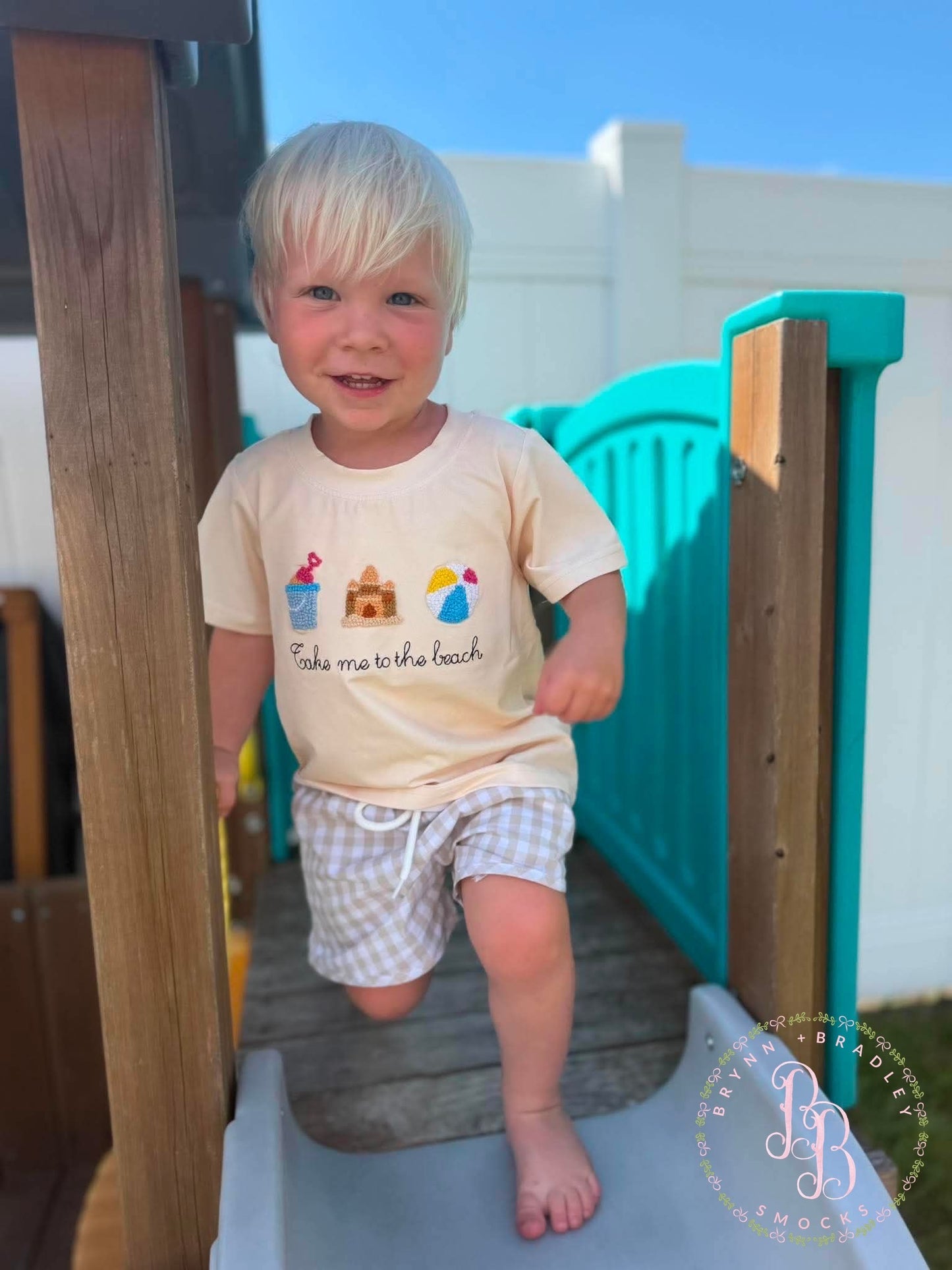 RTS: Take Me to the Beach Boy Shorts Set