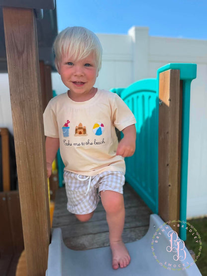 RTS: Take Me to the Beach Boy Shorts Set