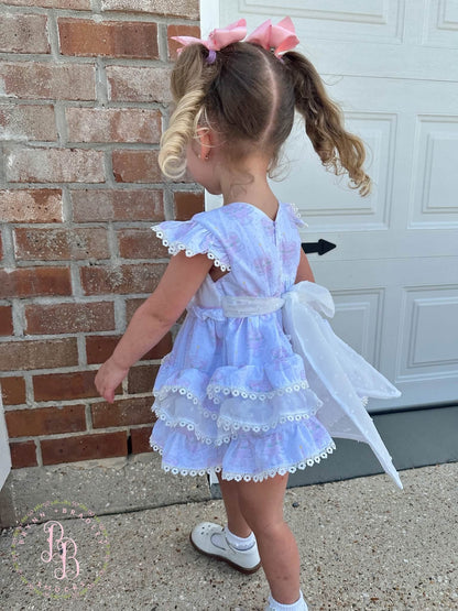 RTS: Birthday Girl Diaper Set + Dress