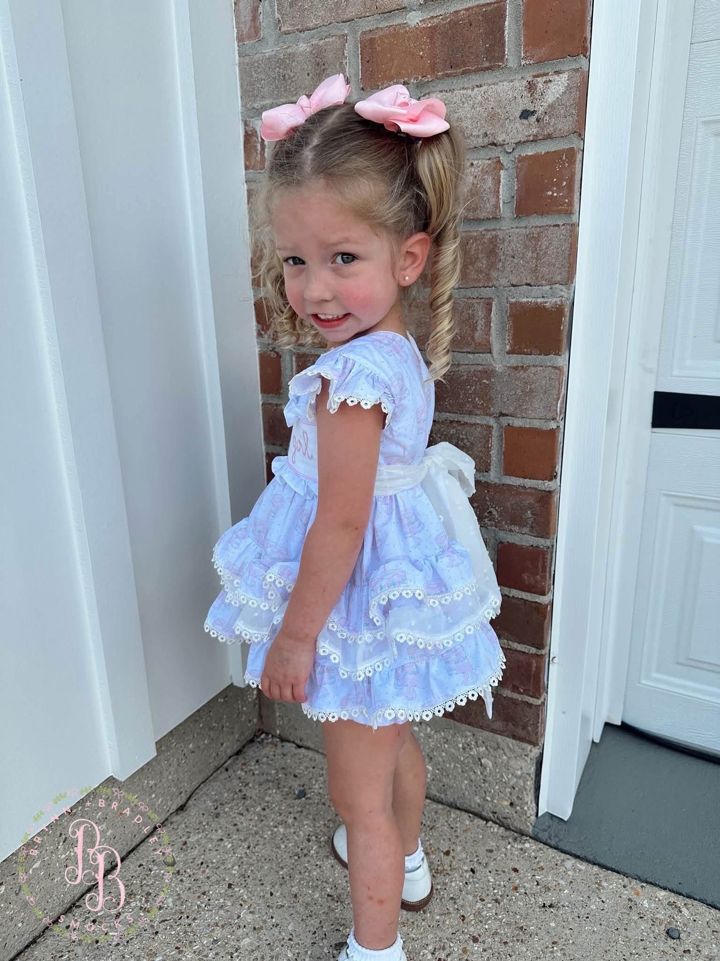 RTS: Birthday Girl Diaper Set + Dress