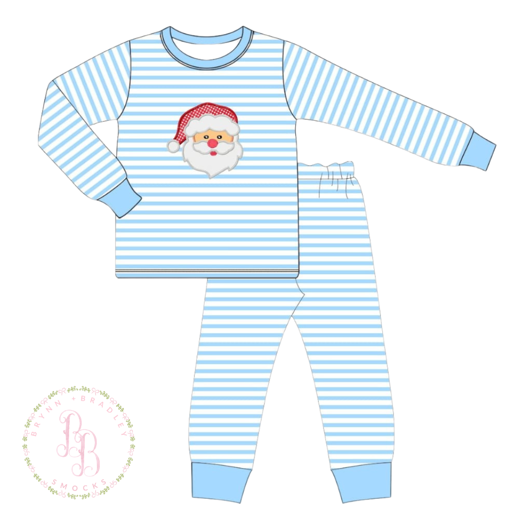 RTS: Classic Santa PJs Boy Pants Set
