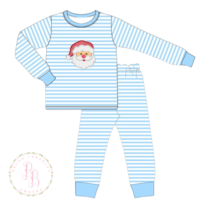 RTS: Classic Santa PJs Boy Pants Set