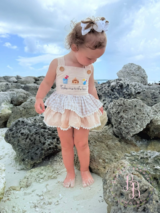 RTS: Take Me to the Beach Girl Diaper Set