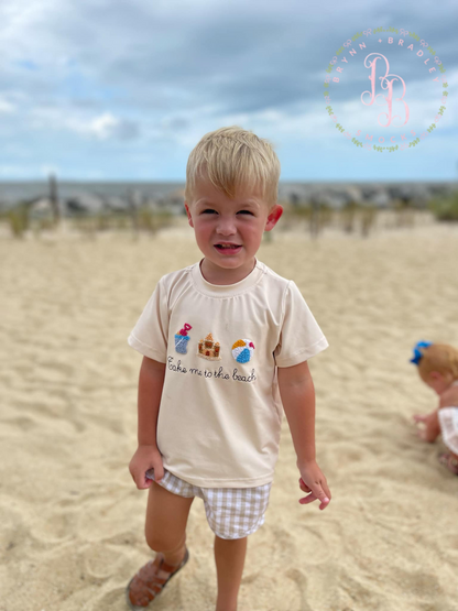 RTS: Take Me to the Beach Boy Shorts Set