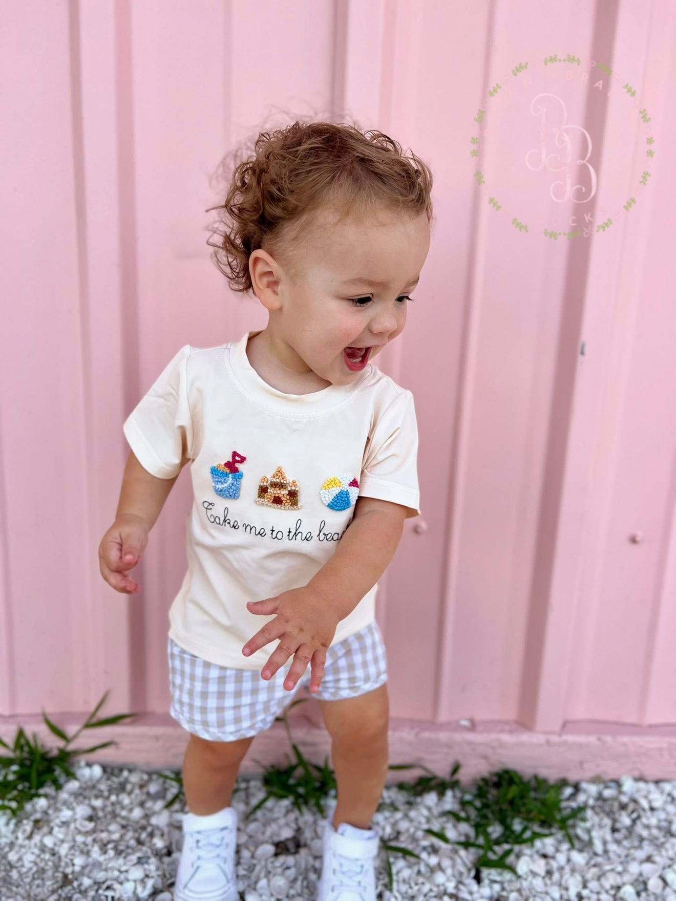 RTS: Take Me to the Beach Boy Shorts Set