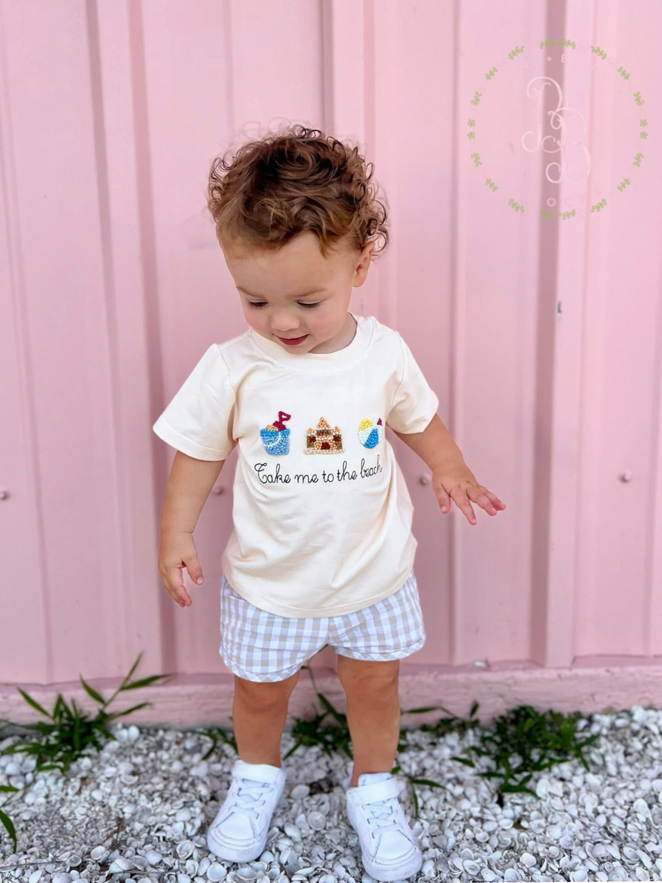 RTS: Take Me to the Beach Boy Shorts Set