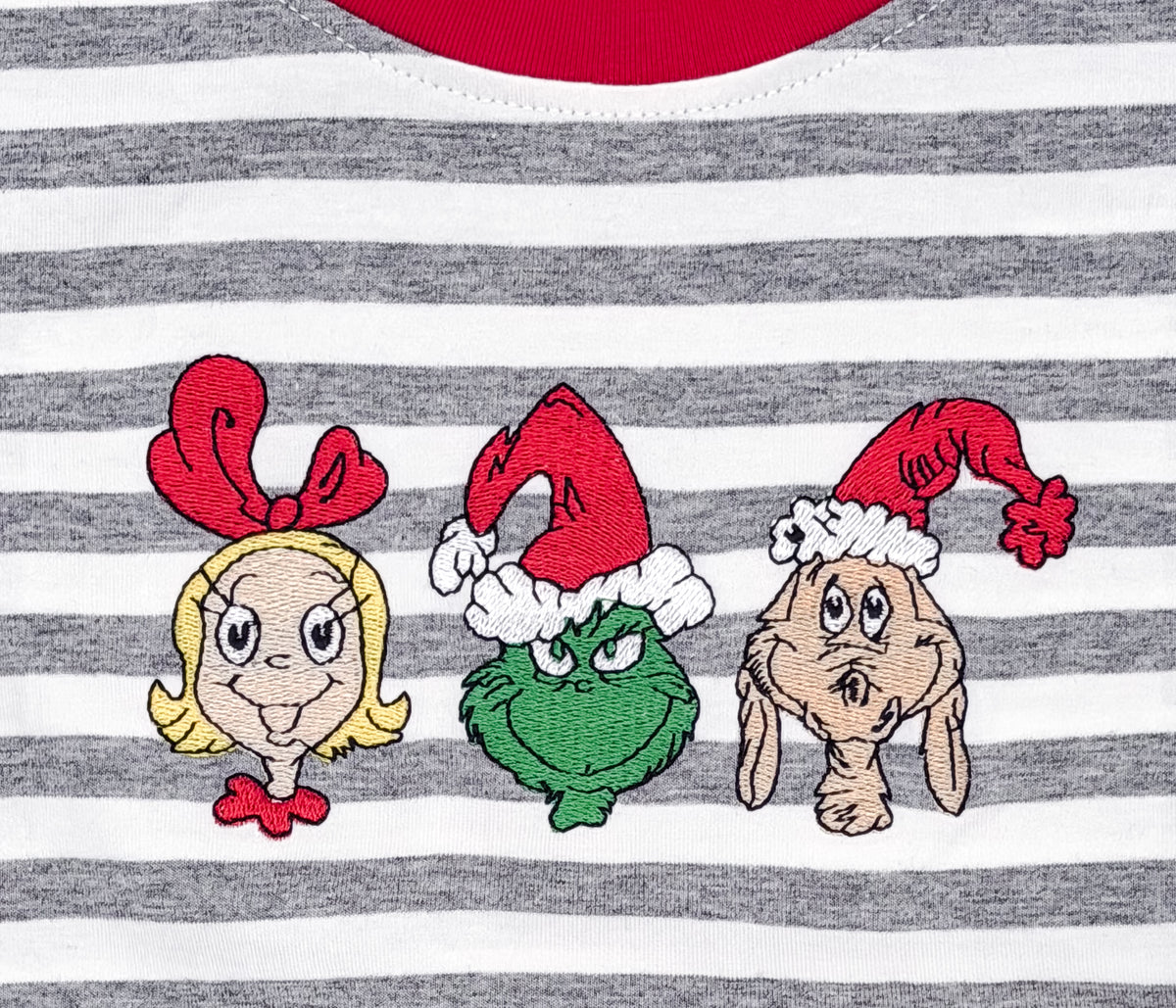 RTS: Whoville Holiday Trio Boy Pants Set