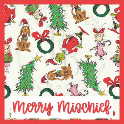 WS Preorder: Christmas Bamboo: Merry Mischief Collection- ETA: October
