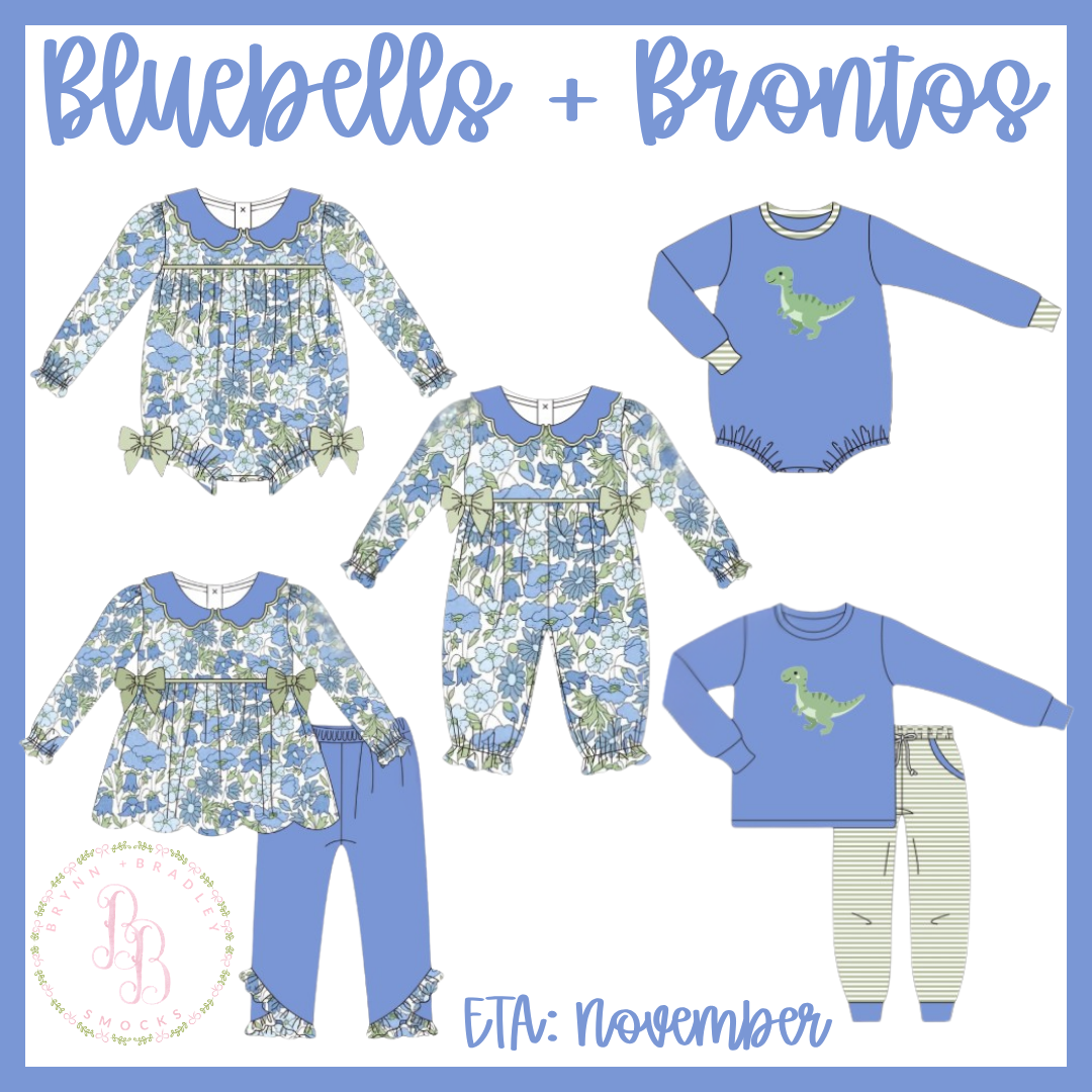 Preorder: Bluebells + Brontos Collection - ETA: November