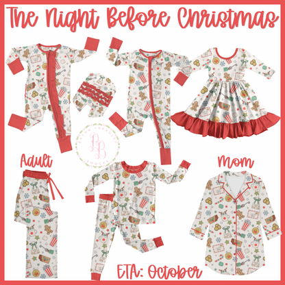 WS Preorder: Christmas Bamboo: The Night Before Christmas Collection- ETA: October