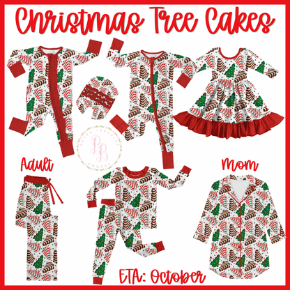 WS Preorder: Christmas Bamboo: Christmas Tree Cakes Collection- ETA: October