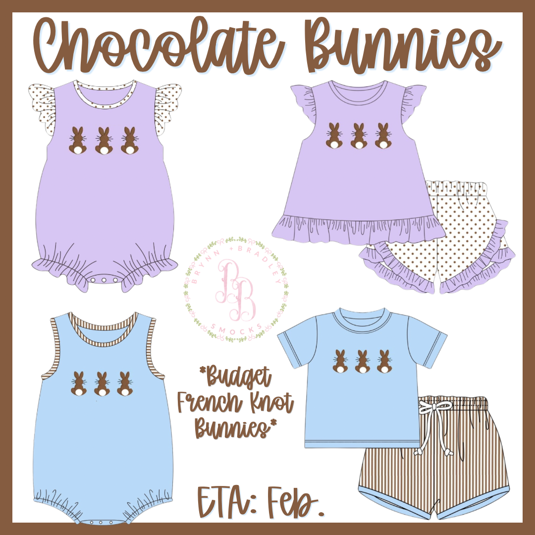 Preorder: Chocolate Bunnies Collection - ETA: February