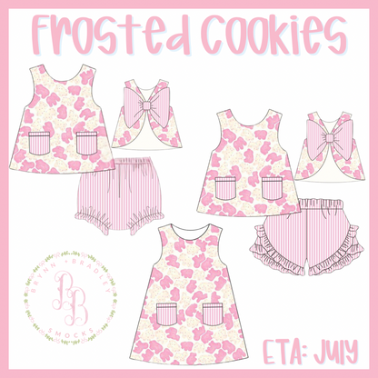 RTS: Frosted Cookies Girl Diaper Set