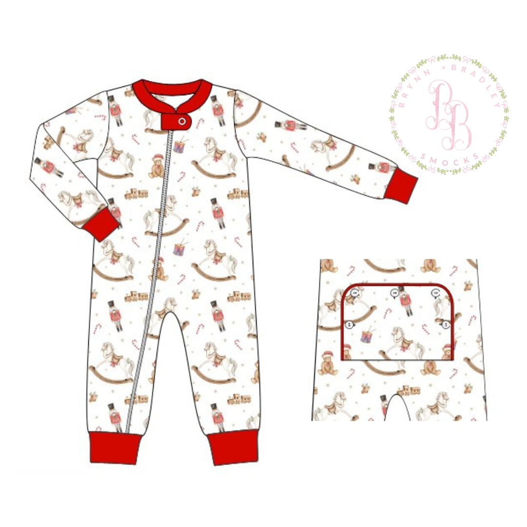 PO29: Toyland Family Pajamas Boy Zippy