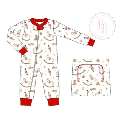 PO29: Toyland Family Pajamas Boy Zippy