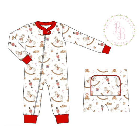 PO29: Toyland Family Pajamas Boy Zippy