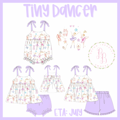RTS: Tiny Dancer Girl Diaper Set