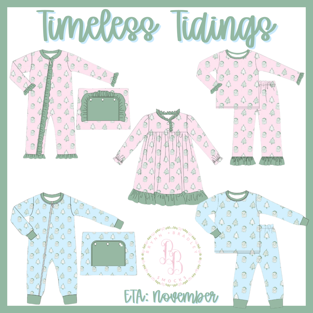 Preorder: Timeless Tidings PJs Collection - ETA: November