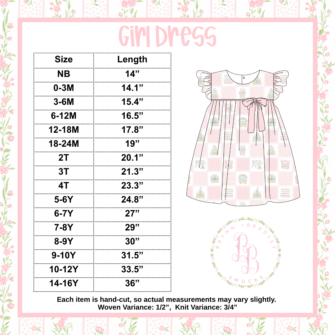 RTS: Storybook Schoolhouse Dress