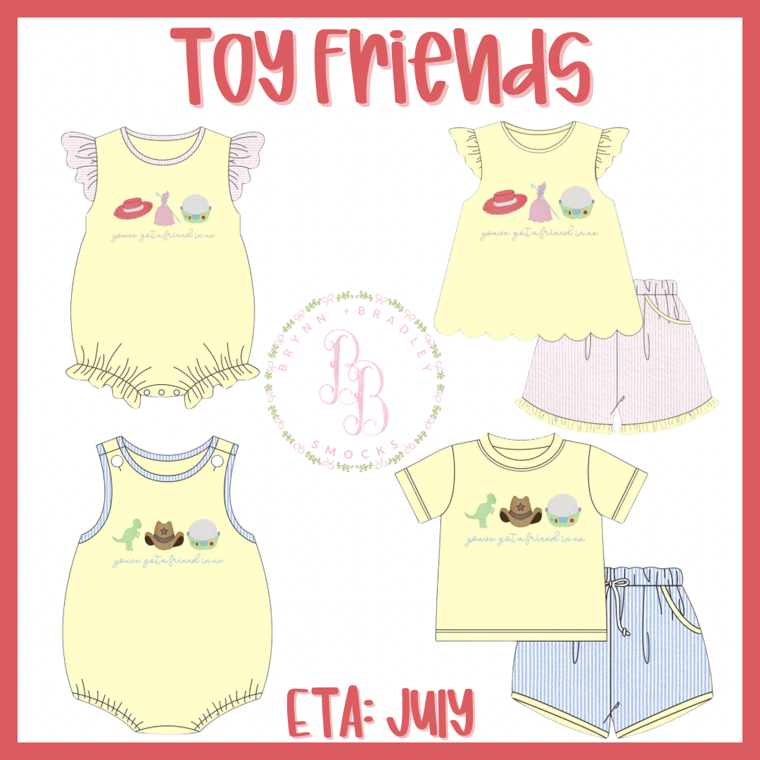 RTS: Toy Friends Girl Shorts Set
