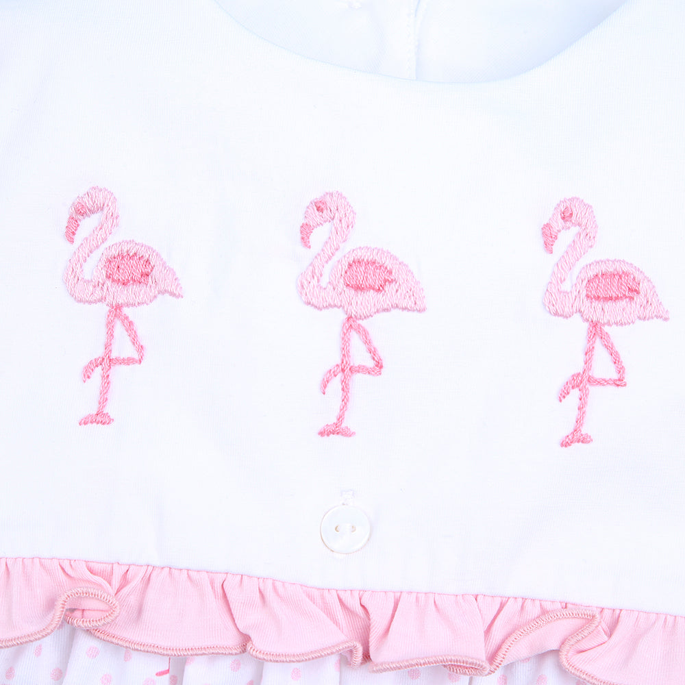 Girl’s Flamingo Dress